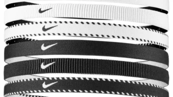 Nike Flex Classic Haarbanden 6-Pack Wit Zwart