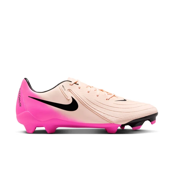 Nike Phantom GX II Academy Zalmroze Felroze Zwart