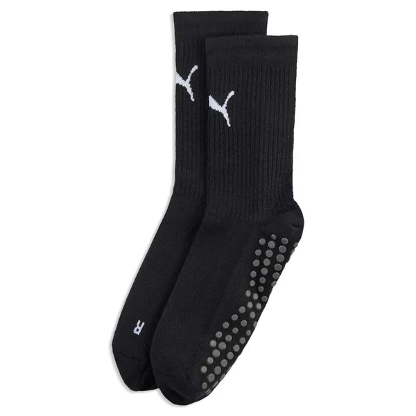 PUMA teamLIGA26 Gripsokken Zwart Wit