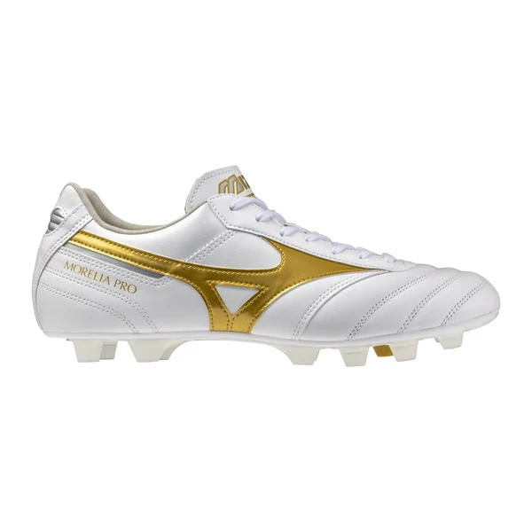 Mizuno Morelia II Pro Wit Goud Zilver